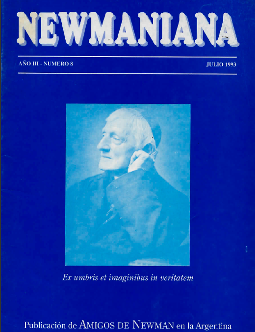 Revista Newmaniana Nº 8 – Julio 1993