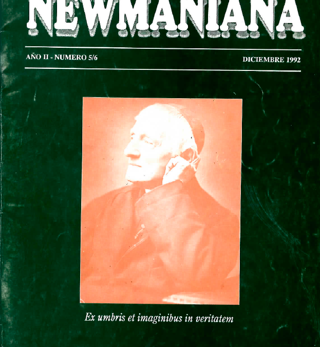Revista Newmaniana Nº 5/6 – Diciembre 1992