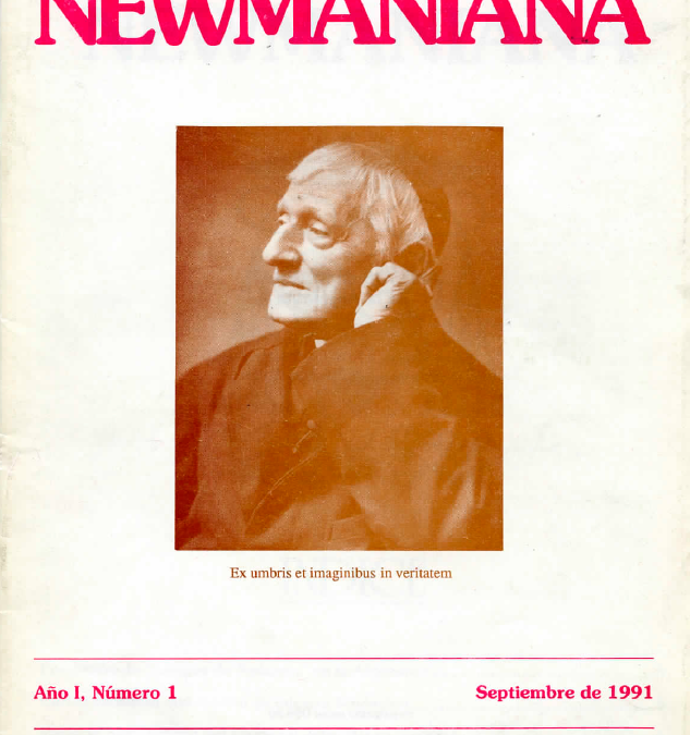 Revista Newmaniana Nº 1 – Septiembre 1991