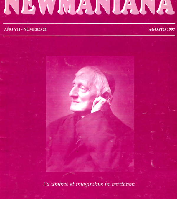 Revista Newmaniana Nº 21 – Agosto 1997