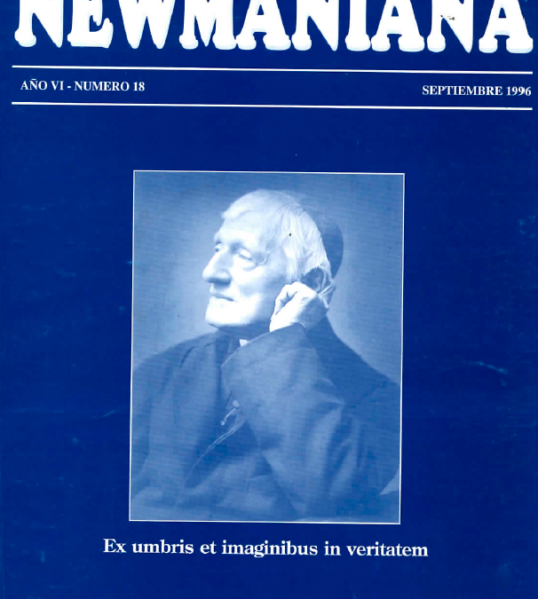 Revista Newmaniana Nº 18 -Septiembre 1996