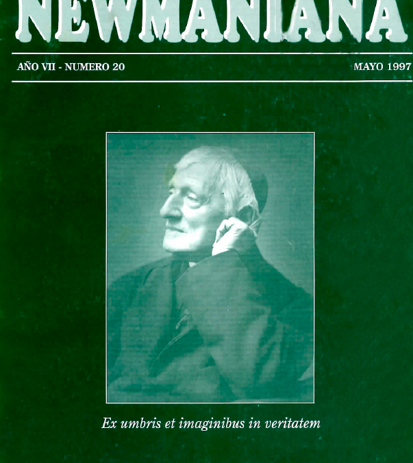 Revista Newmaniana Nº 20 – Mayo 1997